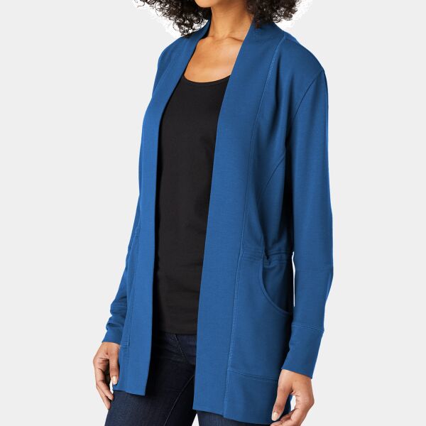 Women's Microterry Cardigan Thumbnail